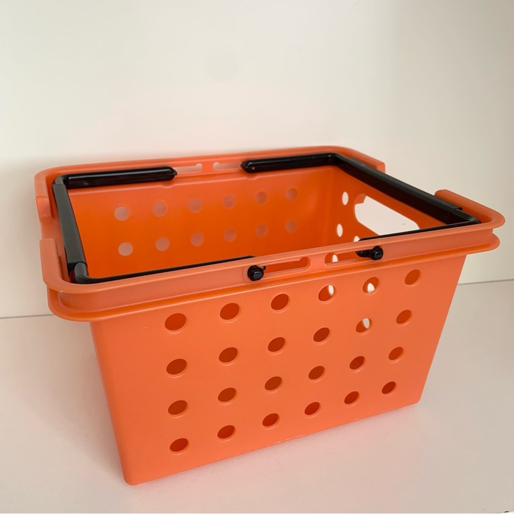 New vintage Orange bucket made in USA